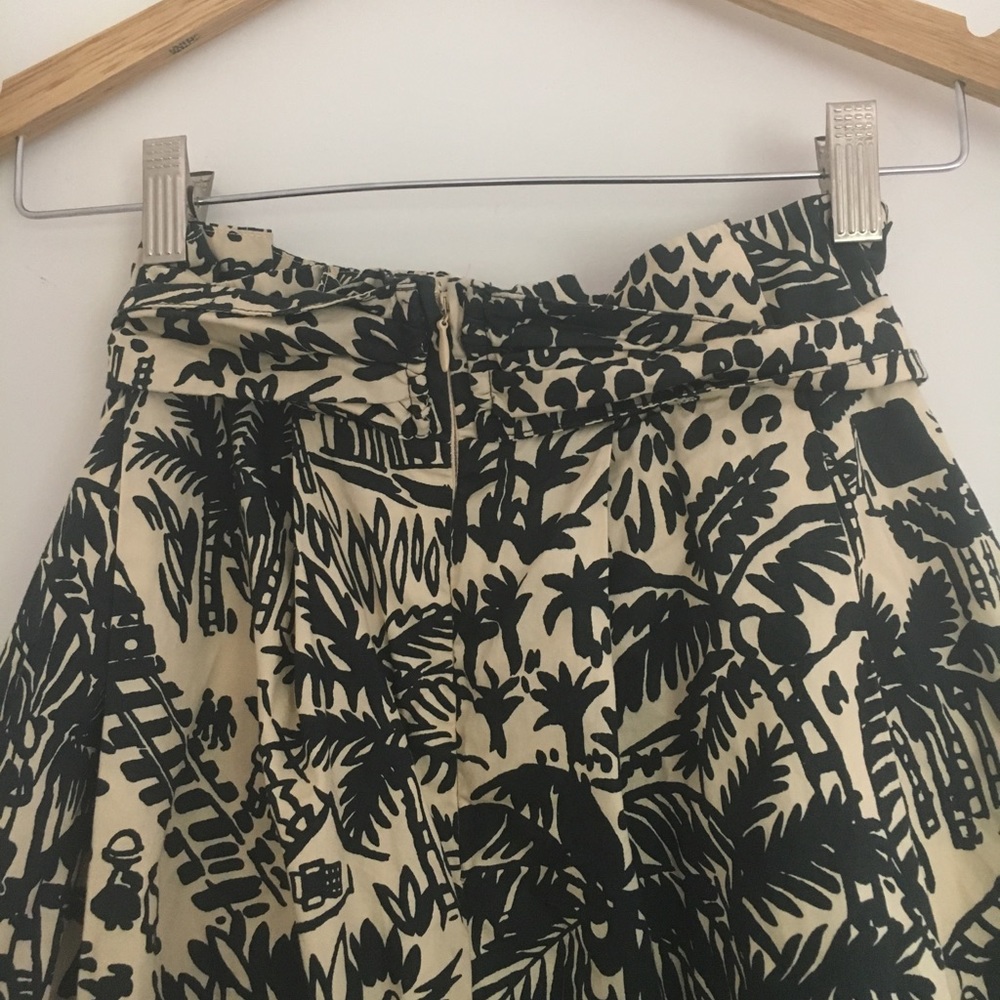 Anthropologie safari paper bag skirt - Picture 3 of 3